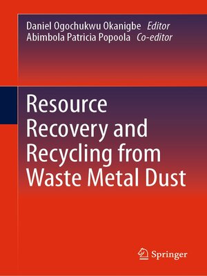 cover image of Resource Recovery and Recycling from Waste Metal Dust